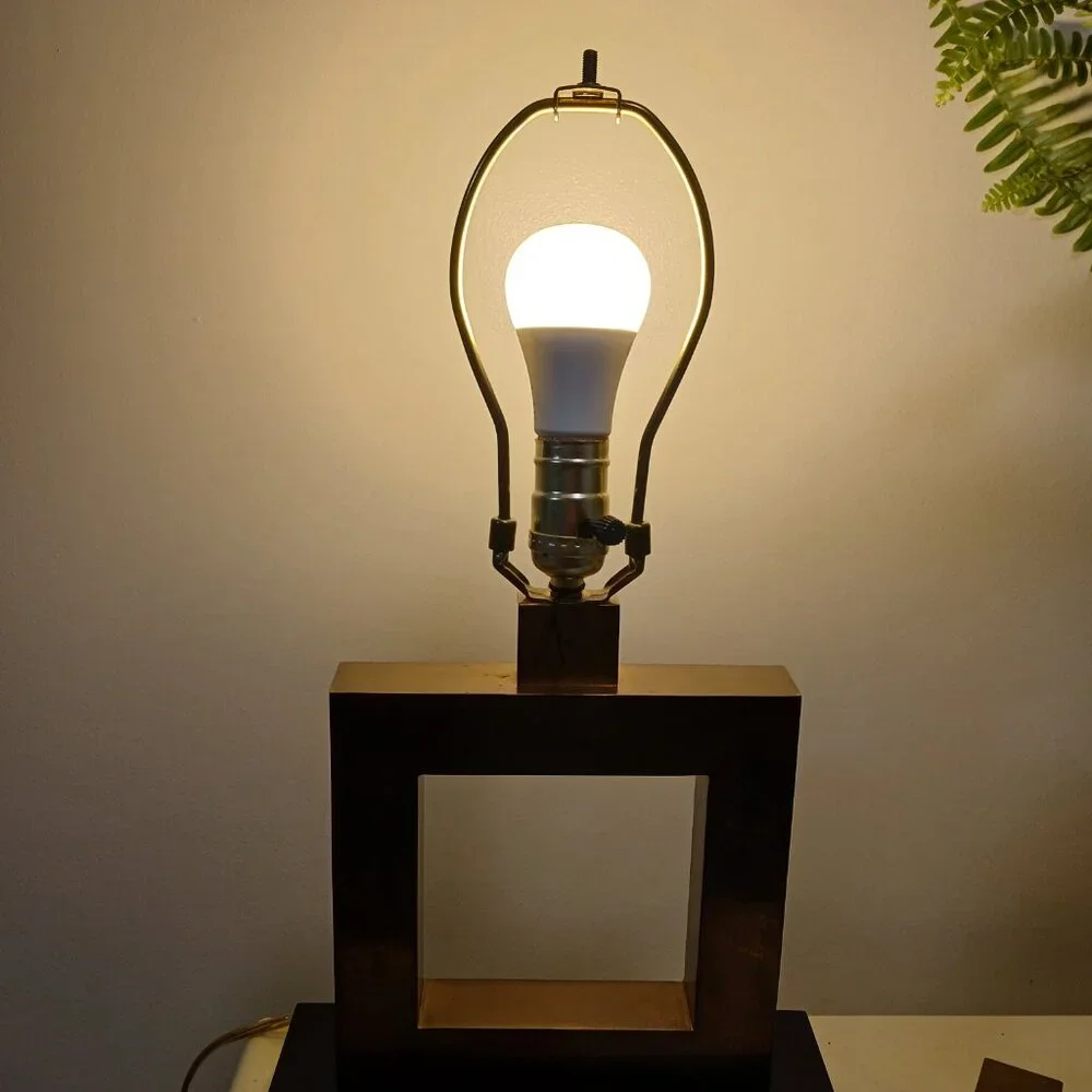Robert Abbey Doughnut Accent Table Lamp Natural Bronze Finish 2003